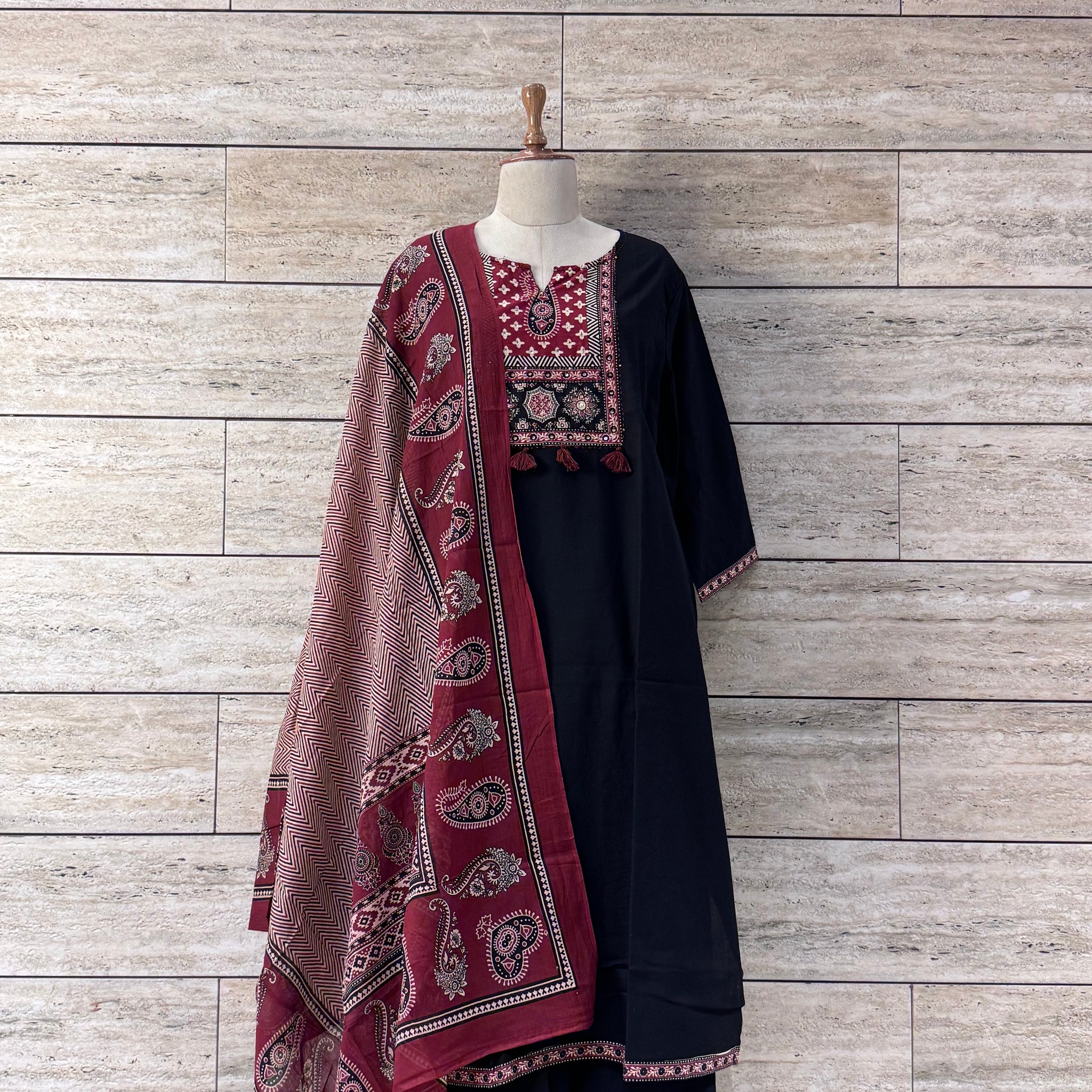 Plus size Cotton suit. - PSS003