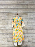 Floral Print Pure Cotton Two Piece Pant Set