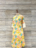 Floral Print Pure Cotton Two Piece Pant Set