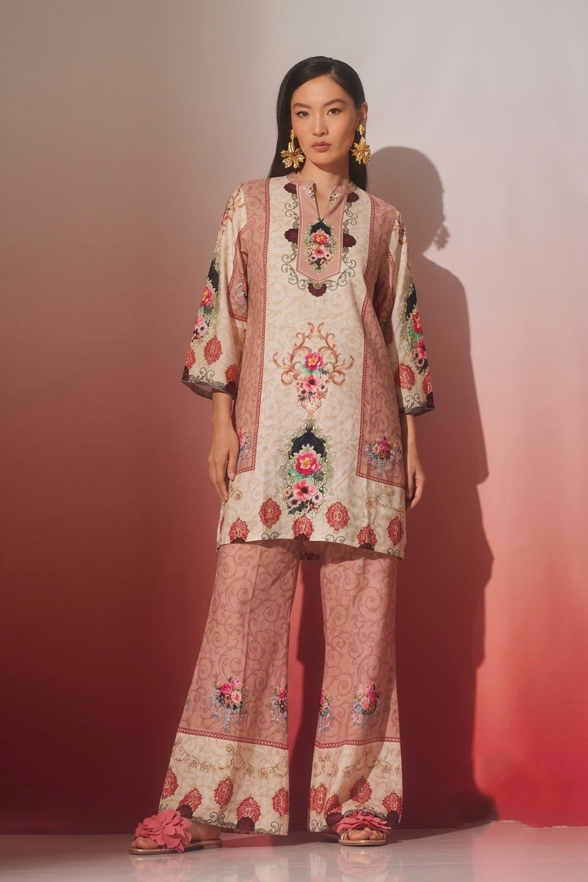 Pre Muslin Co-Ord Set COS179