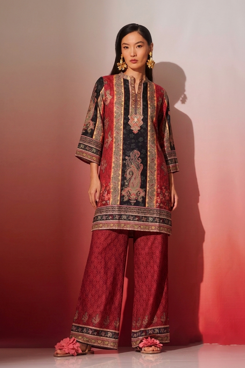 Pre Muslin Co-Ord Set COS178