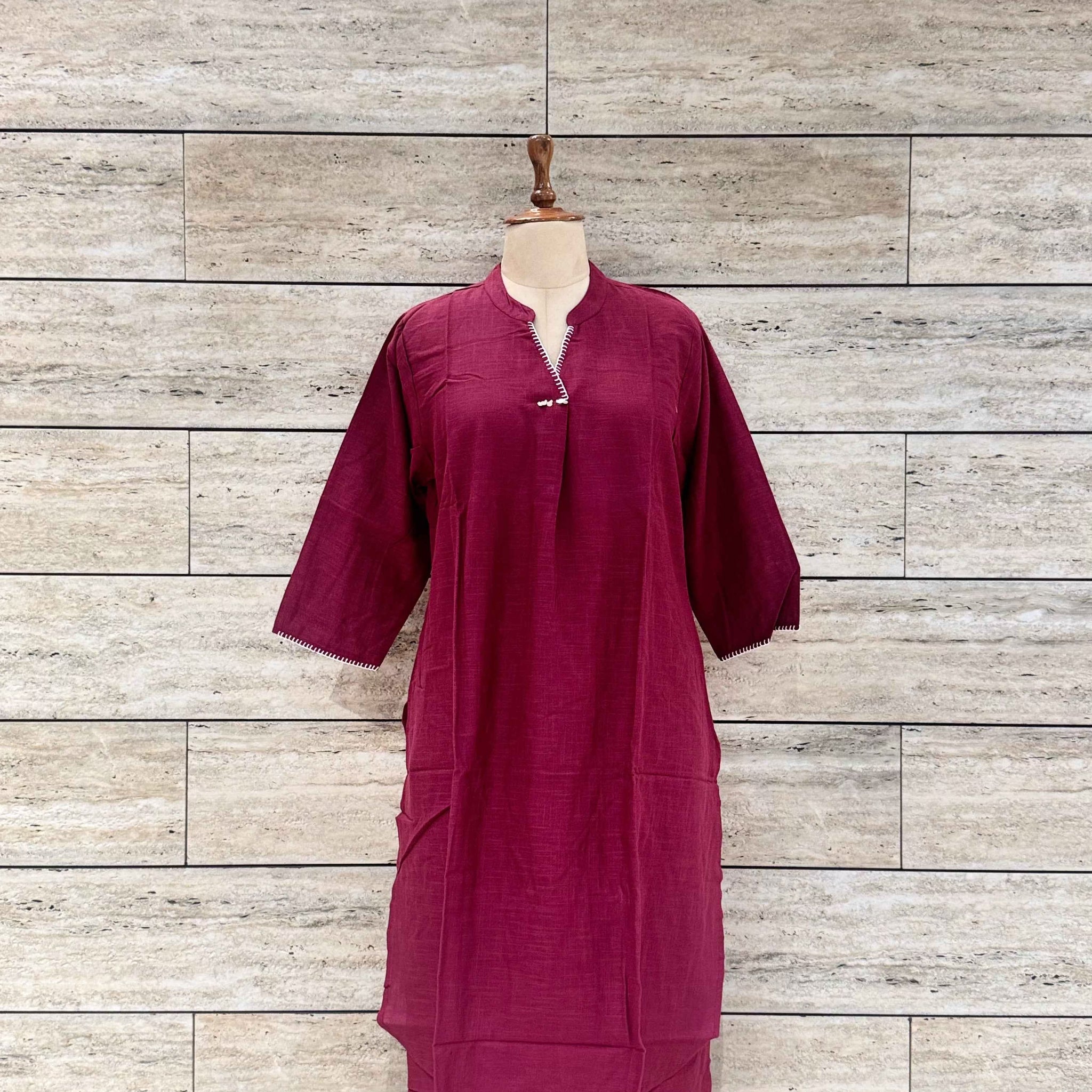 Cotton Flex Two Piece Pant Set RS038