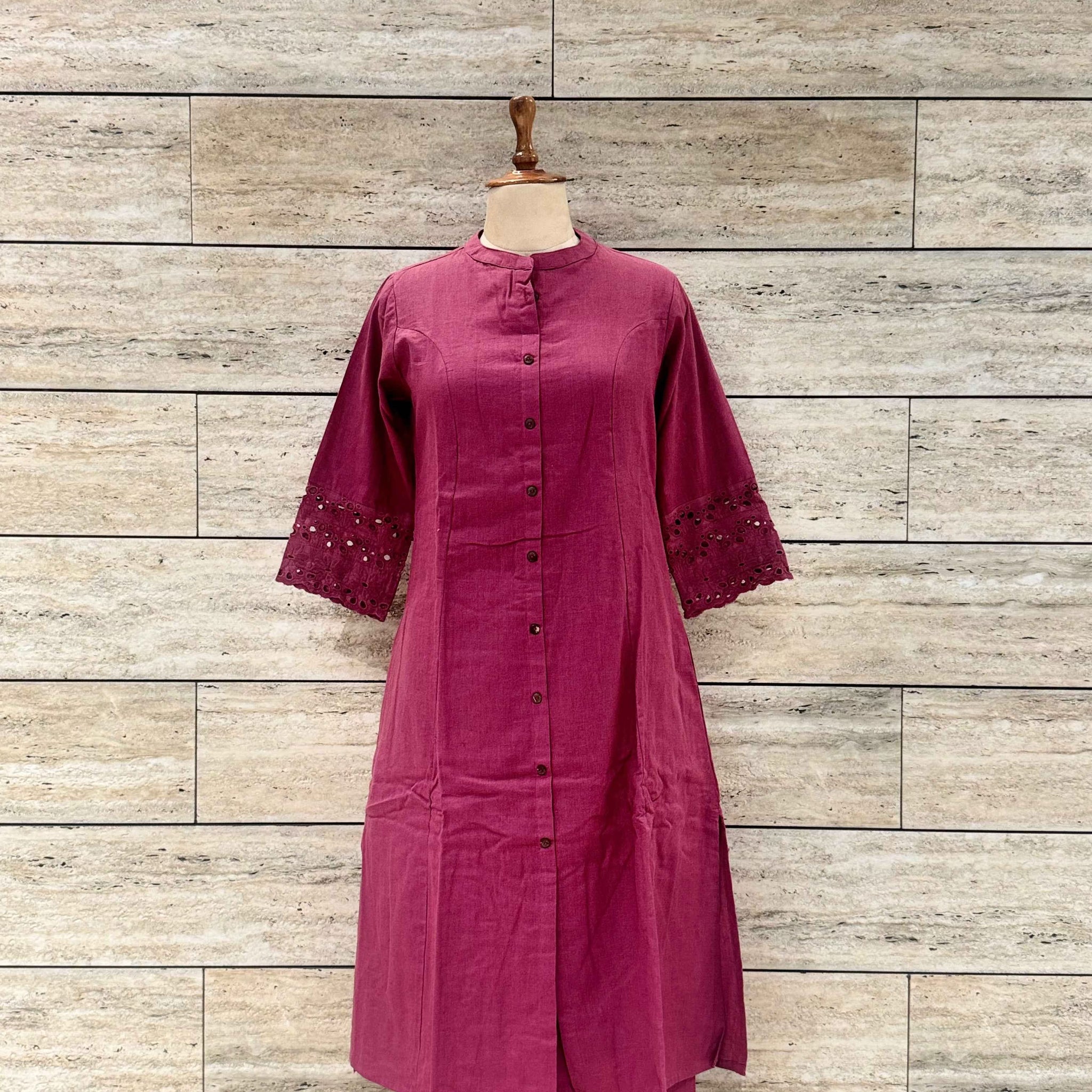 Apple Cut Two Piece Pant Set RS037