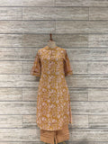Floral Print A Line Two Piece Pant Set RS034