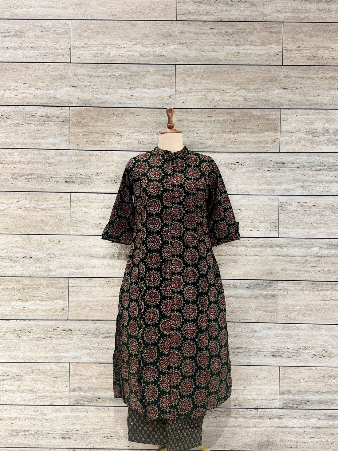 Floral Print Two Piece Pant Set RS033