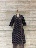 Three Piece Pure Cotton Angrakha Style Dupatta Set ANG021