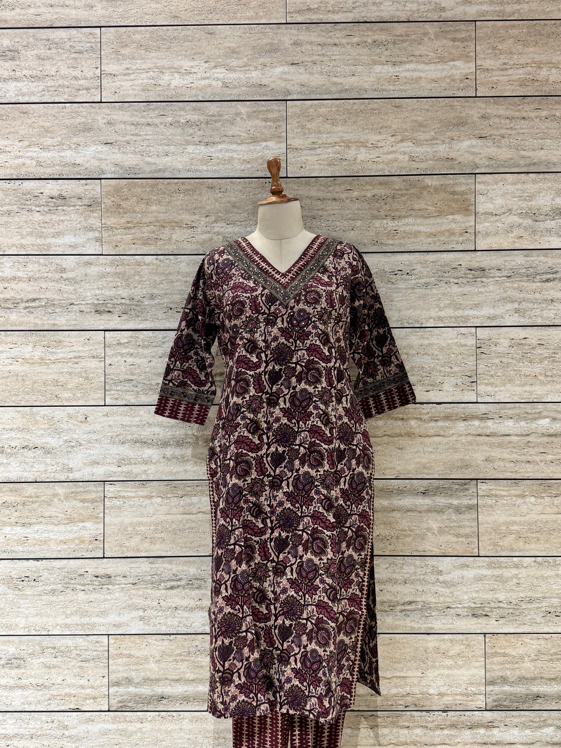 Pure Cotton Butta Print Dupatta Set FL071