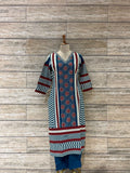 Pure Cotton Ajrakh Print Dupatta Set (Copy)