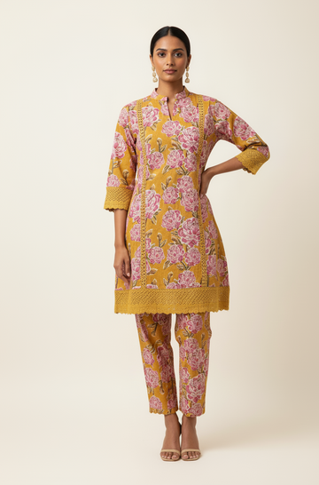 Bold Colors Loom Style Co Ord Sets -  FL0143