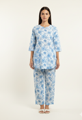 Pure Cotton Floral Print Co Ord Set