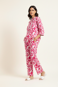 Pure Cotton Floral Print Co Ord Set