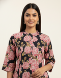 Pure Cotton Floral Print Co Ord Set  PS030