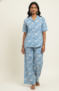 Pure Cotton Floral Print Co Ord Set