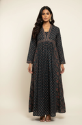 Pure Cotton Maxi Gowns with Floor Length GN007