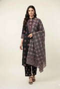 Pure Cotton Three Piece Dupatta Set CS0295