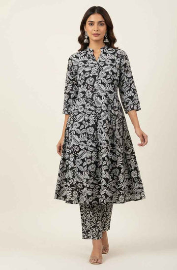 Pure Cotton Floral Print Co Ord Set