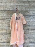 Pure Mul Cotton Three Piece Dupatta Set