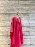 Pure Muslin With Embroidery Dupatta Set