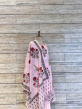 Pure Cotton Kota Doriya Floral Print Dupatta Set