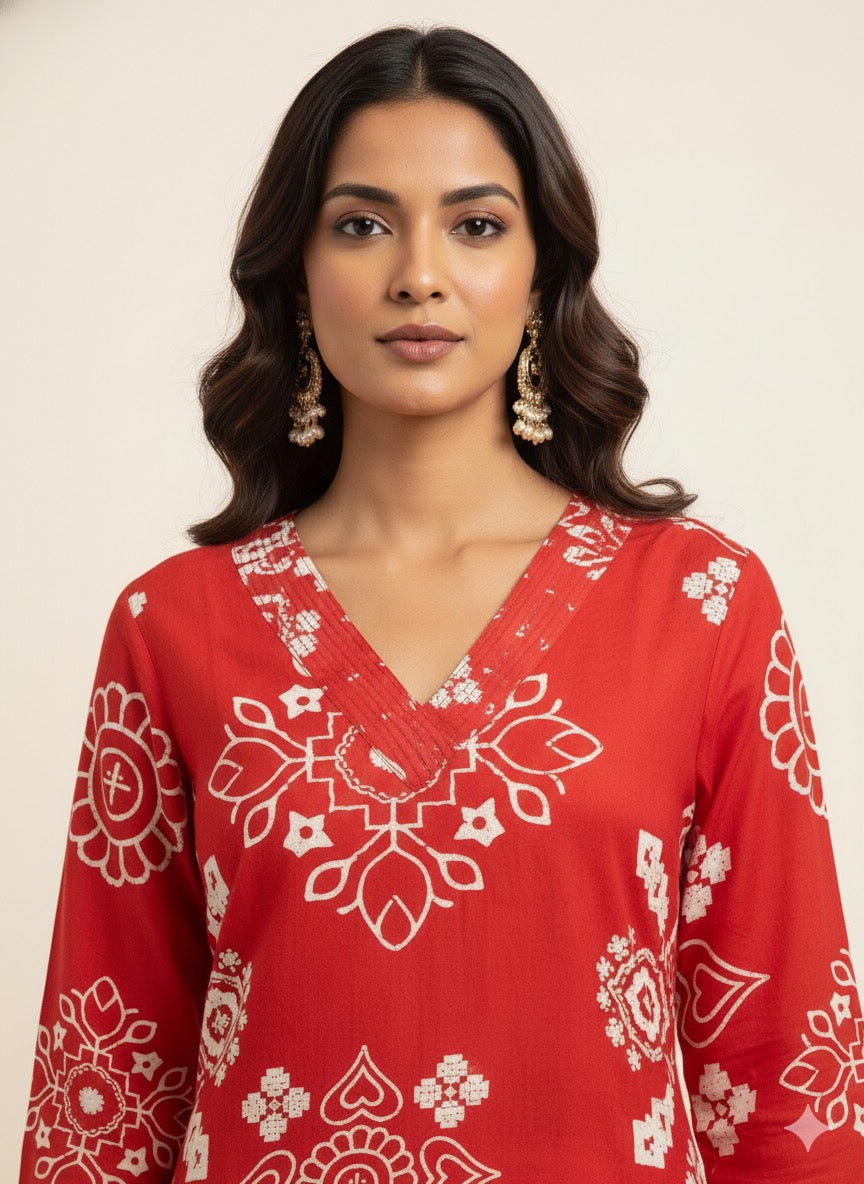 Pure Muslin Only Kurta Straight MOK006