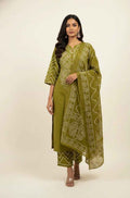 Pure Cotton Bandhej Print Dupatta Set CS0138