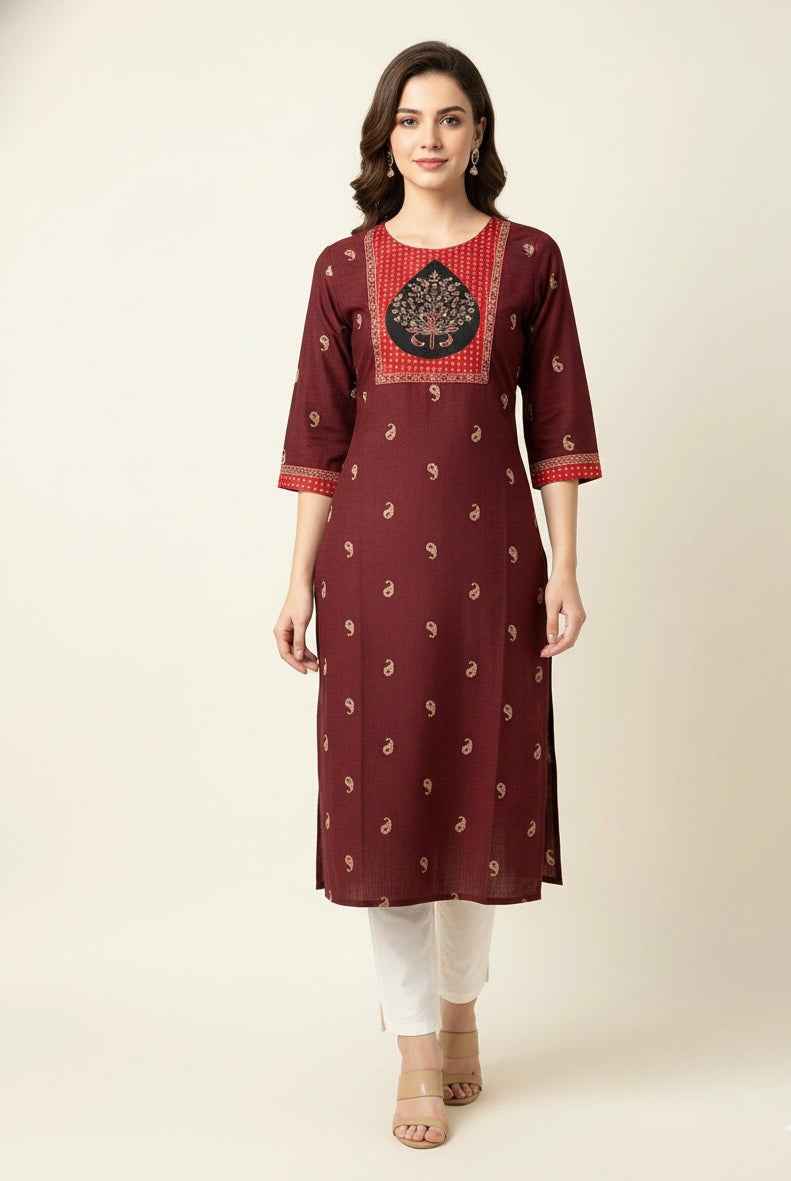 Pure Cotton Handloom Only Kurta Set