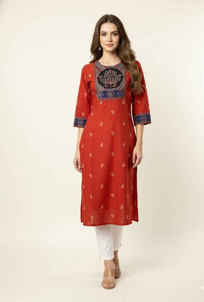 Premium Handloom cotton only kurta set