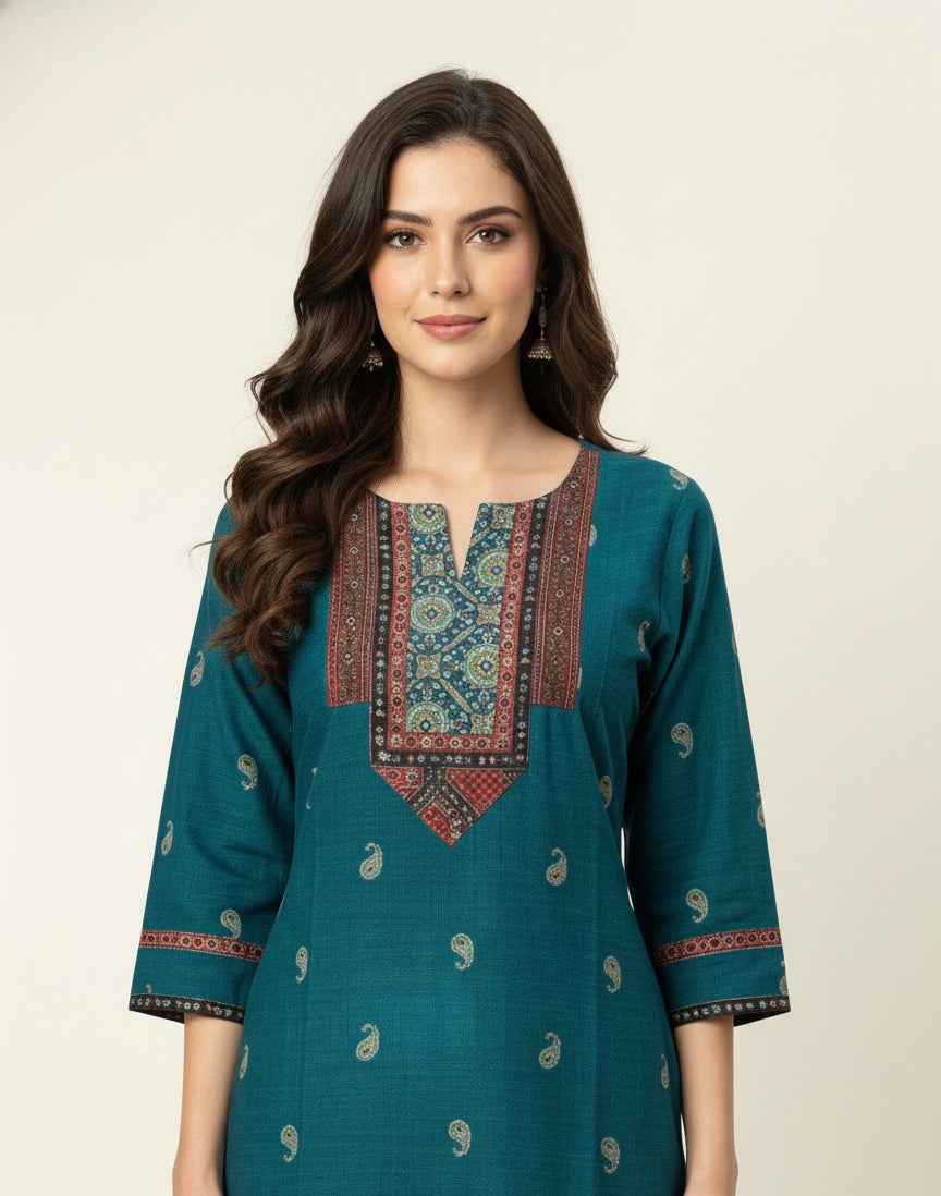 Pure Cotton Handloom Only Kurta Set