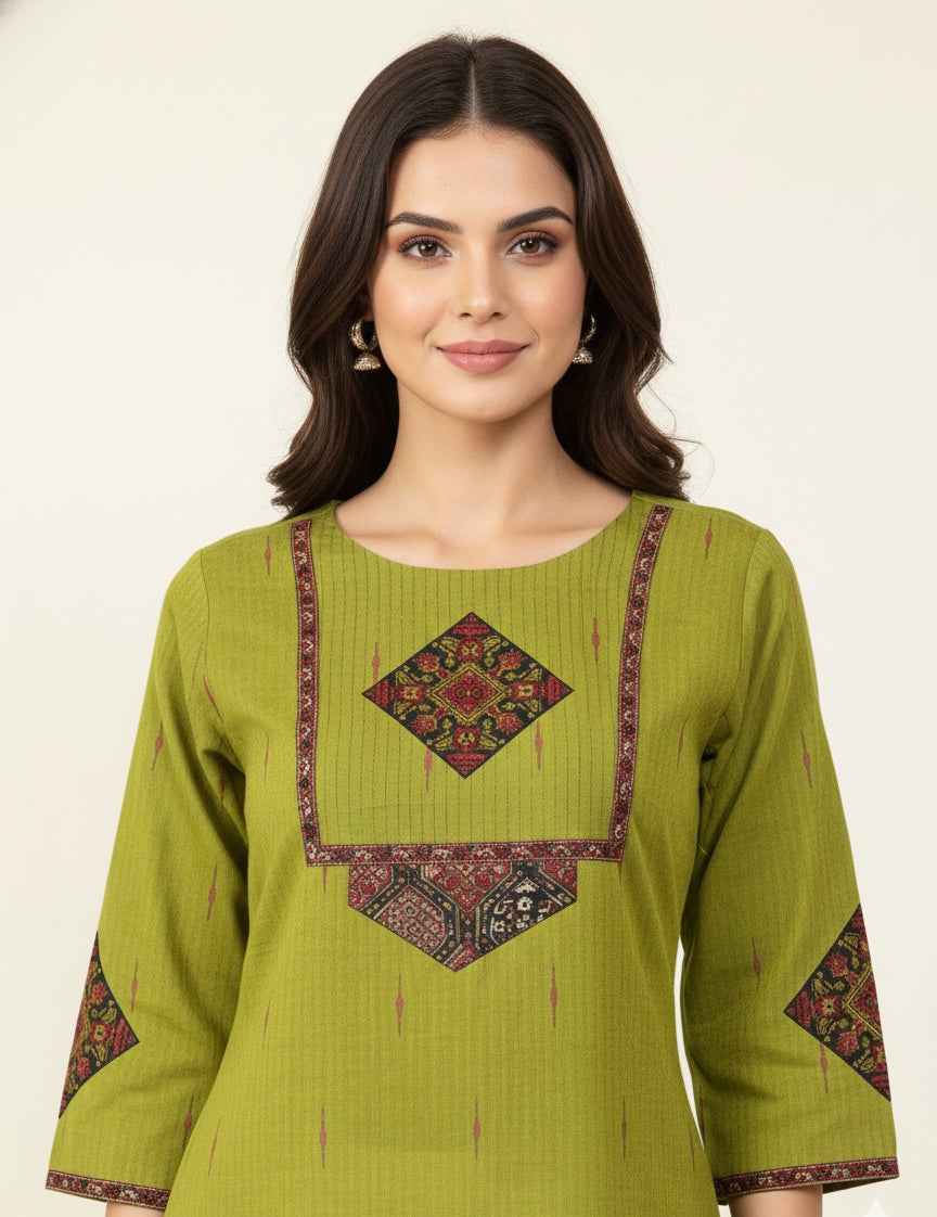 Pure Cotton Handloom Only Kurta Set