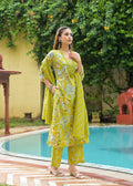 Pure Cotton A Line Dupatta Set With Kota Doriya