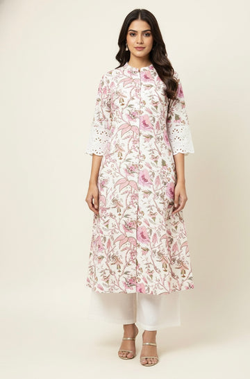 Floral print Two Piece Pant Set  LC083