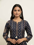 Pure Cotton A Line Block Print Dupatta Set CS0141