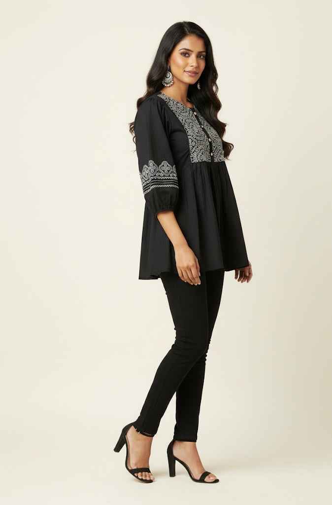 Pure Cotton A Line Short Top ST018