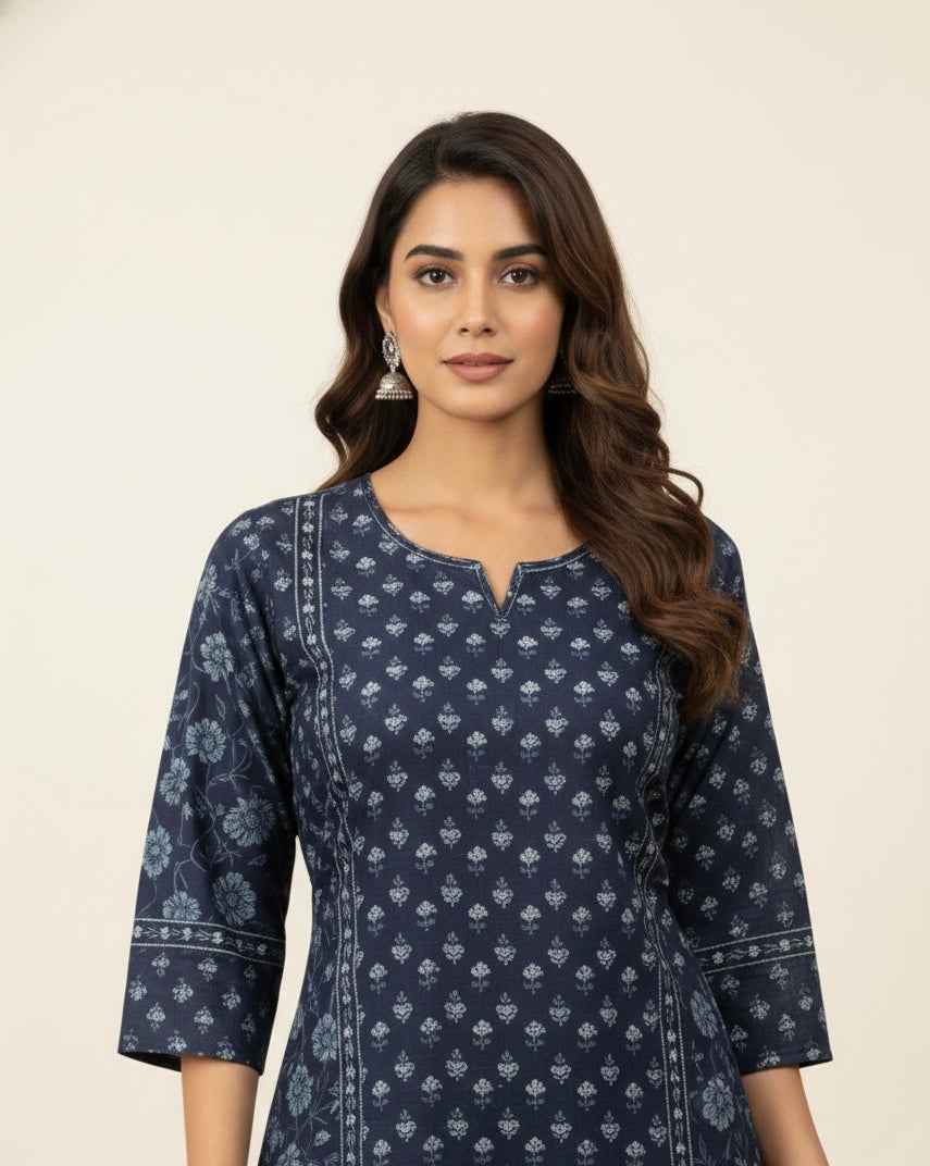 Pure Cotton Three Piece Dupatta Set