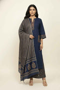 Pure Cotton Three Piece Dupatta Set With Palazzo