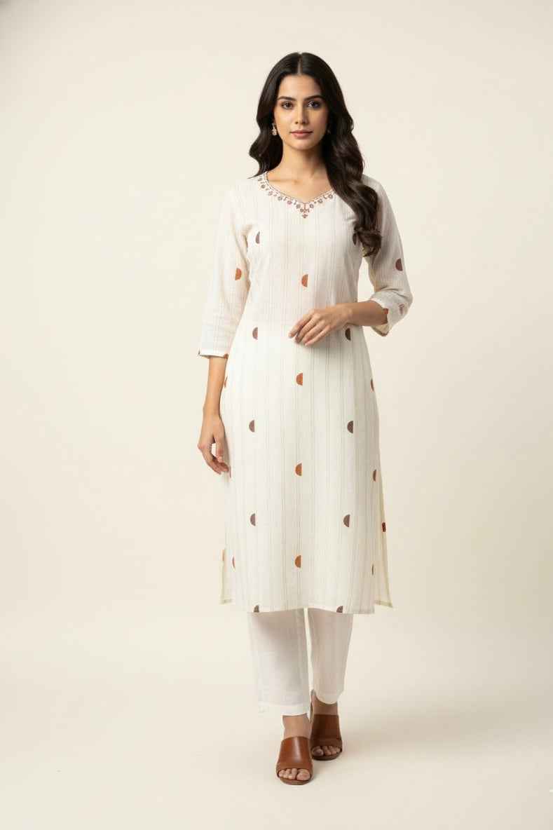 Pure Cotton Flex Two Piece Pant set