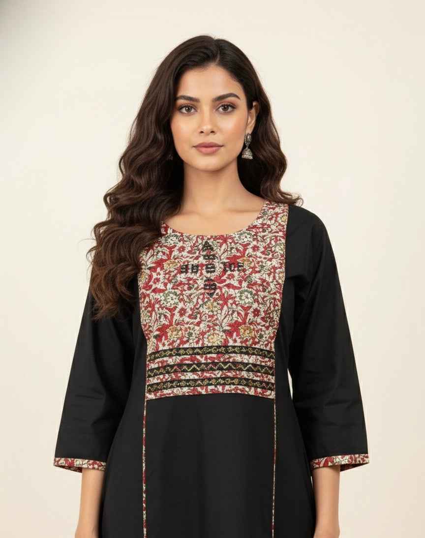 Pure Cotton Flex A Line Two Piece Pant set