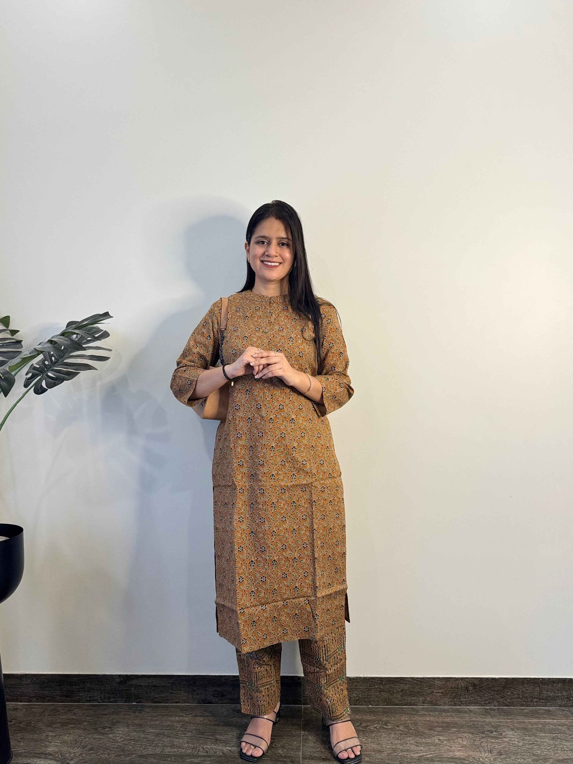 Pure Cotton Printed Two Piece Pant Set