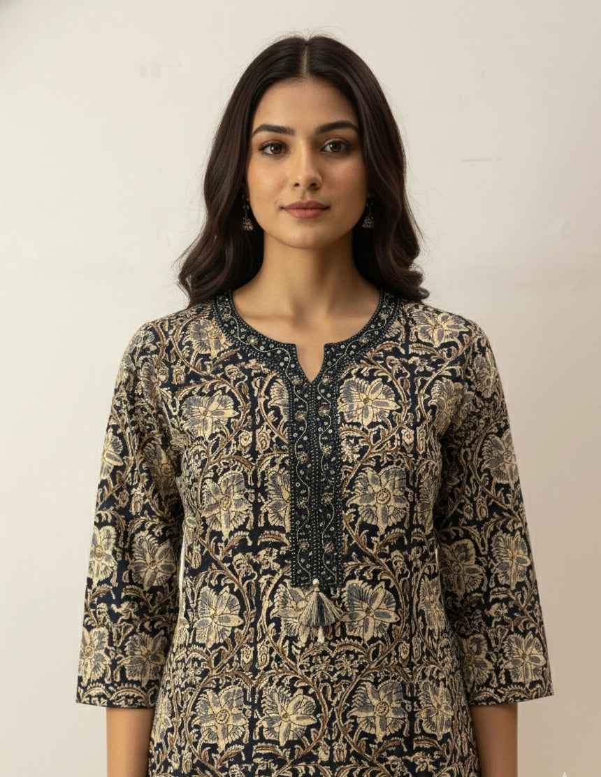 Pure Cotton Three Piece Dupatta Set