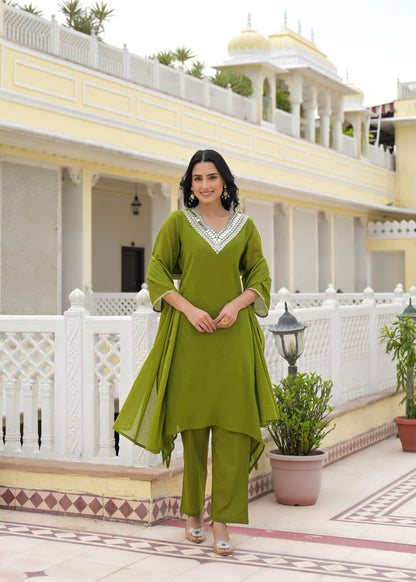Premium Mul cotton with inner dupatta sets MC032