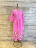 Pure Dobby Cotton A Line Dupatta Set