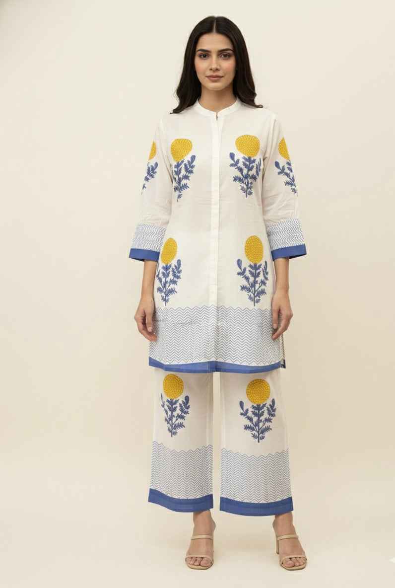 Pure Cotton Two Piece Co Ord set