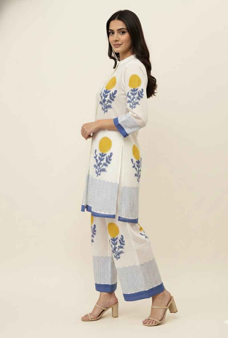 Pure Cotton Two Piece Co Ord set