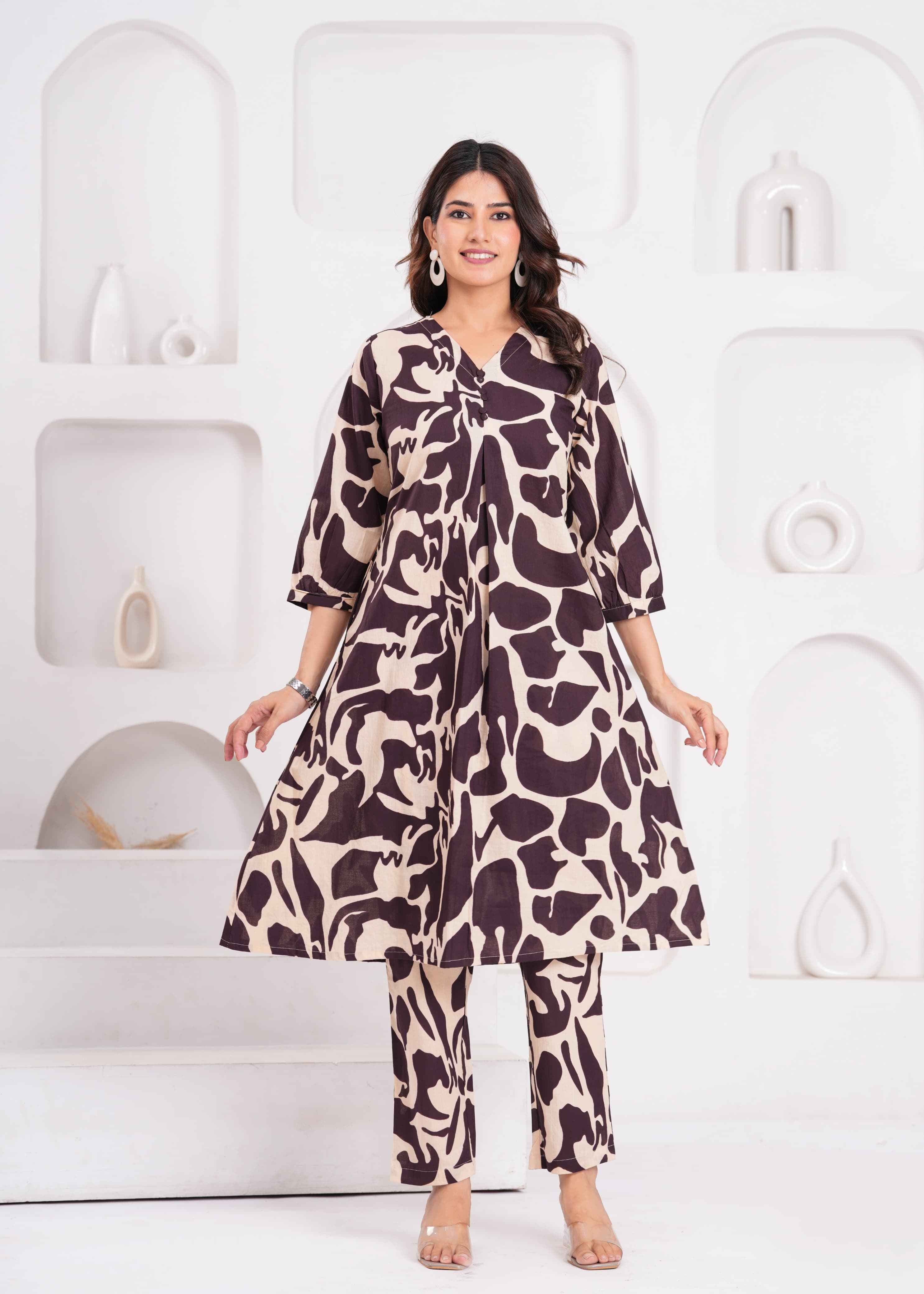 Cotton Two Piece Pant Sets