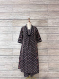 Kalamkari Print A Line Anarkalis Suit.