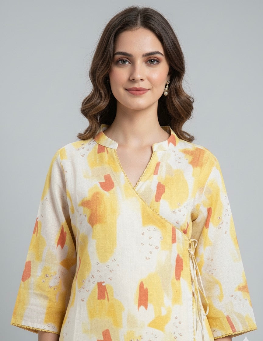 Pure Cotton Two Piece Pant Set  FL069