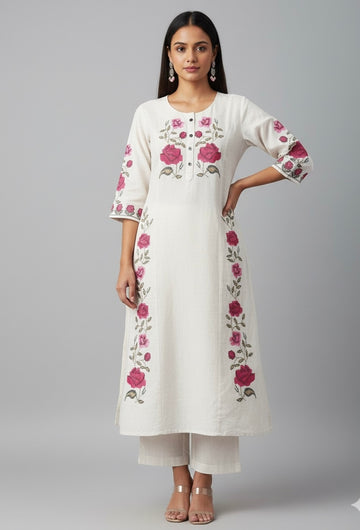 Cotton Flex Pant Set - FL0111