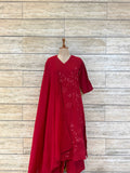 Pure Cotton With Hand Work Dupatta Set