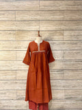 Pure mul chanderi Duppata set with embroidery