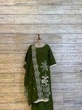 Premium Mul Chanderi Dupatta Set With Embroidery Work